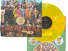 Beatles Sgt Peppers Lonely Hearts Club Band - Vinyl LP Yellow Color - EX