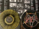 Slayer Show No Mercy 40th Anniversary Edition Record Gold Black Dust Vinyl