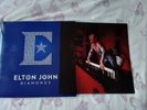 Elton John Signed Diamonds Double Lp Vinyl SIGNED ART CARD
