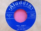 THE FIVE KEYS  Oh Babe / My Saddest Hour  45 rpm Aladdin 3214  glossy blue label