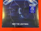 Metallica Ride The Lightning Blue Splatter Vinyl LP 40th Anniversary Sealed