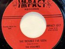 THE VOLUMES The Trouble I've Seen 1966 Detroit SOUL 45 IMPACT Label EXCELLENT