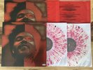 The Weeknd AFTER HOURS Deluxe Edition Vinyl Clear Red Splatter 2LP SIGNED Rare