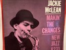 JACKIE McLEAN Makin' The Changes NEW JAZZ LABEL NJLP8231 LP DG RVG EAR 1960
