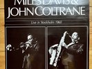 1985 Miles Davis John Coltrane Live Stockholm 1960 LP Jazz Vinyl DRLP 90/91 RARE