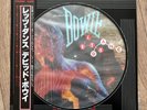 DAVID BOWIE - 'Let's Dance'  NM/NM Japanese Picture Disc Vinyl LP, insert & obi