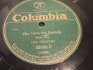 IRISH 78 RPM Record Columbia 33090-F Dan Sullivan PIANO SOLOS Shamrock Band