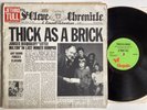 JETHRO TULL, THICK AS A BRICK ORIG U.K 1st 3U 2U Porky cut, newspaper cover (5