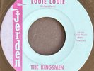 The Kingsmen Louie Louie / Haunted Castle Rare Jerden Records Garage Rock 45