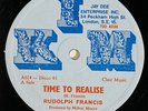 Rudolph Francis / Time To Realise Motherless Children 12 Inch Single