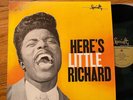 LITTLE RICHARD HERE’S LITTLE RICHARD EX LP ORIG 1957 SPECIALTY RECORDS FREE SHIP