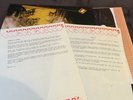 Prince NM ORIG VINYL 2x LP WITH RARE PROMO PRESS SHEETS Sign Of The Times