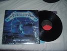 METALLICA Ride the Lightning '84 SHRINK   Red/Blk label MASTERDISK press NMint
