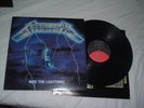 METALLICA Ride the Lightning '84 US Red/Blk label MASTERDISK Specialty press