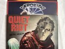QUIET RIOT RATT KROKUS 3 Vintage 1980’s LP VINYL RECORDS Heavy Metal Classics