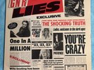 Guns N Roses Lies  Live  1988 Geffen GHS 24198 Uzi EP LP Uncensored  Cover  Rare