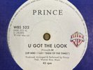 PRINCE - U GOT THE LOOK / HOUSEQUAKE - SOUTH AFRICAN WARNER BROS - WBS 522