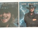 2 - Sealed HANK WILLIAMS Jr. Greatest Hits, Wild Streak 12