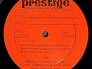 HEAR Hot Bluegrass Bopper TEST PRESSING LP BILL BOX on PRESTIGE (AL) Bill Monroe