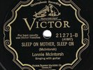 Victor #21271: Lonnie McIntorsh-Sleep On/The Lion And The Tribes Of Judah M-