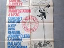 Renaud poster Ça Suffit Comme Ci, 1989 Et Mano Negra, Les Négresses Vertes Etc