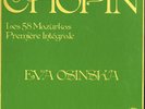 3LP Box EVA OSINSKA Piano CHOPIN Complete Mazurkas CASIOPEE 369213 1978-1980 Rec