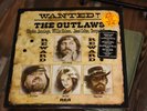The Outlaws Wanted  Waylon Jennings Willie Nelson New old stock w/hype sticker
