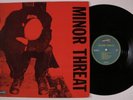 MINOR THREAT Self Titled DISCHORD NO. 12 LP VG+ 1st pressing with lyric insert d