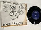 Demon Preacher Illegal Pressing Rare Punk With Original Cover (Bit Tatty)
