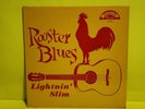 Lightnin' Slim - Roster Blues / Rare Small Pressing Ring - 1960 - LP 8000 Used -