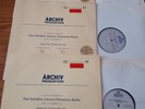 BACH Cello Suites /Pierre FOURNIER 3LP ARCHIV RED STEREO 198.186/7/8 EX to NMINT