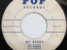 PAT DENNIS & BUDDIES French Rock And Roll 45 crazed 1958 rocker 7” HEAR