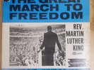 Rev. Martin Luther King The Great March To Freedom Vinyl LP Record 1963 With Bag