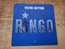AUTOGRAPHED 1970s VG++ SLEEVE Ringo STARR– You're Sixteen 45