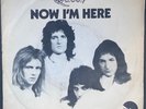 QUEEN - NOW I’M HERE (BLACK  LABEL) VERY RARE 45 w/PS HOLLAND 1974