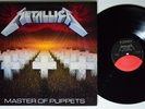 METALLICA Master Of Puppets ELEKTRA LP VG++ 1st press