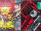 TRIXTER s/t + Line of Fire PROMO Vinyl Records HYPE STICKERS Mechanic Records M-