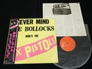 SEX PISTOLS - NEVER MIND THE BOLLOCKS - JAPAN VINYL LP OBI VIP-6986 EX-/EX-