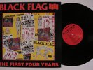 BLACK FLAG The First Four Years SST LP VG+/VG++ with catalog l