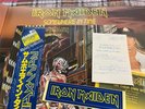IRON MAIDEN SOMEWHERE IN TIME EMI S33-1003 Japan OBI VINYL LP complete