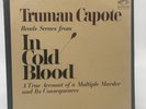 TRUMAN CAPOTE IN COLD BLOOD LP VG+ VINYL RECORD RCA FREE SHIPPING VDM110 1966