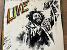 Burning Spear ‎– Live LP - Mango ‎– MLPS 9513 Repress 1982 USA VG+ / VG+