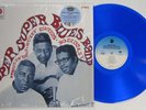 Howlin WOLF Muddy WATERS Bo DIDDLEY Super Super Blues Band LP Blue Wax REISSUE