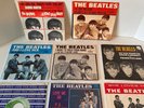 BEATLES VTG ORIG 1960'S CAPITOL,APPLE, VEE JAY, SWAN,TOLLIE, 45'S  SLEEVES LOT