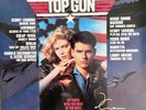 “TOP GUN” RED VINYL SOUNDTRACK AUTOGRAPHED BY TOM CRUISE (E) w/COA