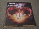 IRON MAIDEN -LIVE AT DONINGTON- AWESOME  LP VINYL SET X3 NUMBERED MINT
