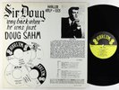 Sir Doug - Way Back When He Was Just Doug Sahm LP - Harlem VG++