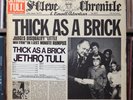 Jethro Tull - Thick As A Brick - RARE PROMO W/ NEWSPAPER 1972 Reprise Records, V