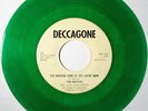 THE BEATLES TO KNOW HIM IS TO LOVE HIM/BESAME MUCHO 45 RPM DECCAGONE PROMO GREEN
