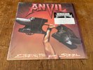 ANVIL Strength Of Steel LP Vinyl 1987 US 1st Press w/Shrink Wrap + Hype Sticker